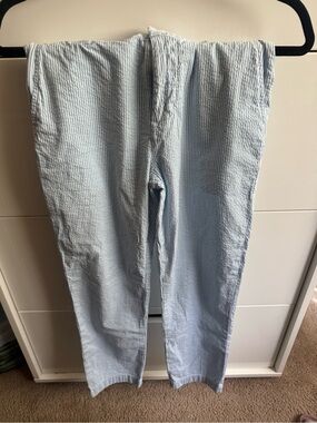Vineyard Vines Blue Seersucker Pants